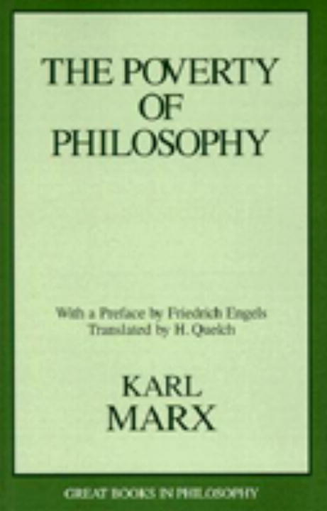 Karl Marx/The Poverty of Philosophy@Revised
